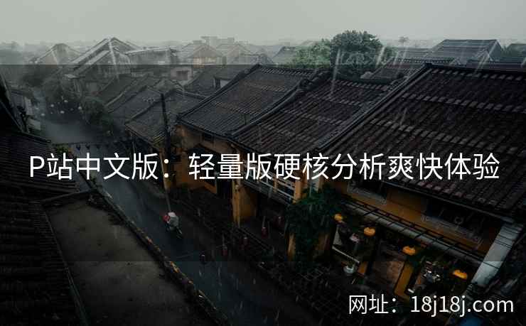 P站中文版：轻量版硬核分析爽快体验