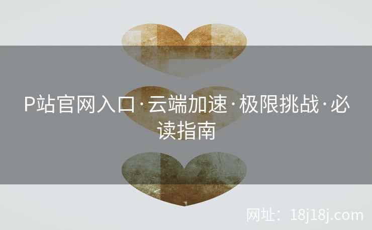 P站官网入口·云端加速·极限挑战·必读指南