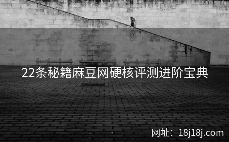 22条秘籍麻豆网硬核评测进阶宝典